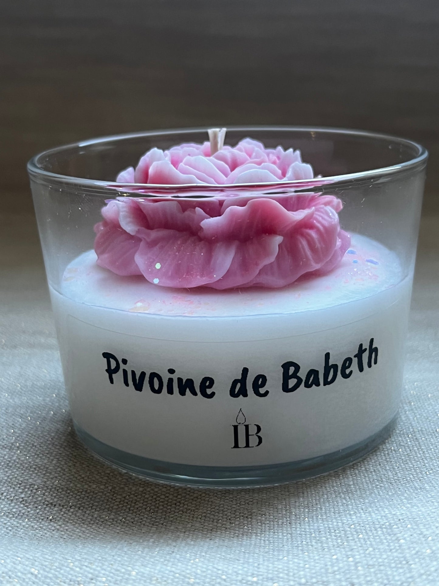 Pot Fleuri Parfum Fleur de Coton