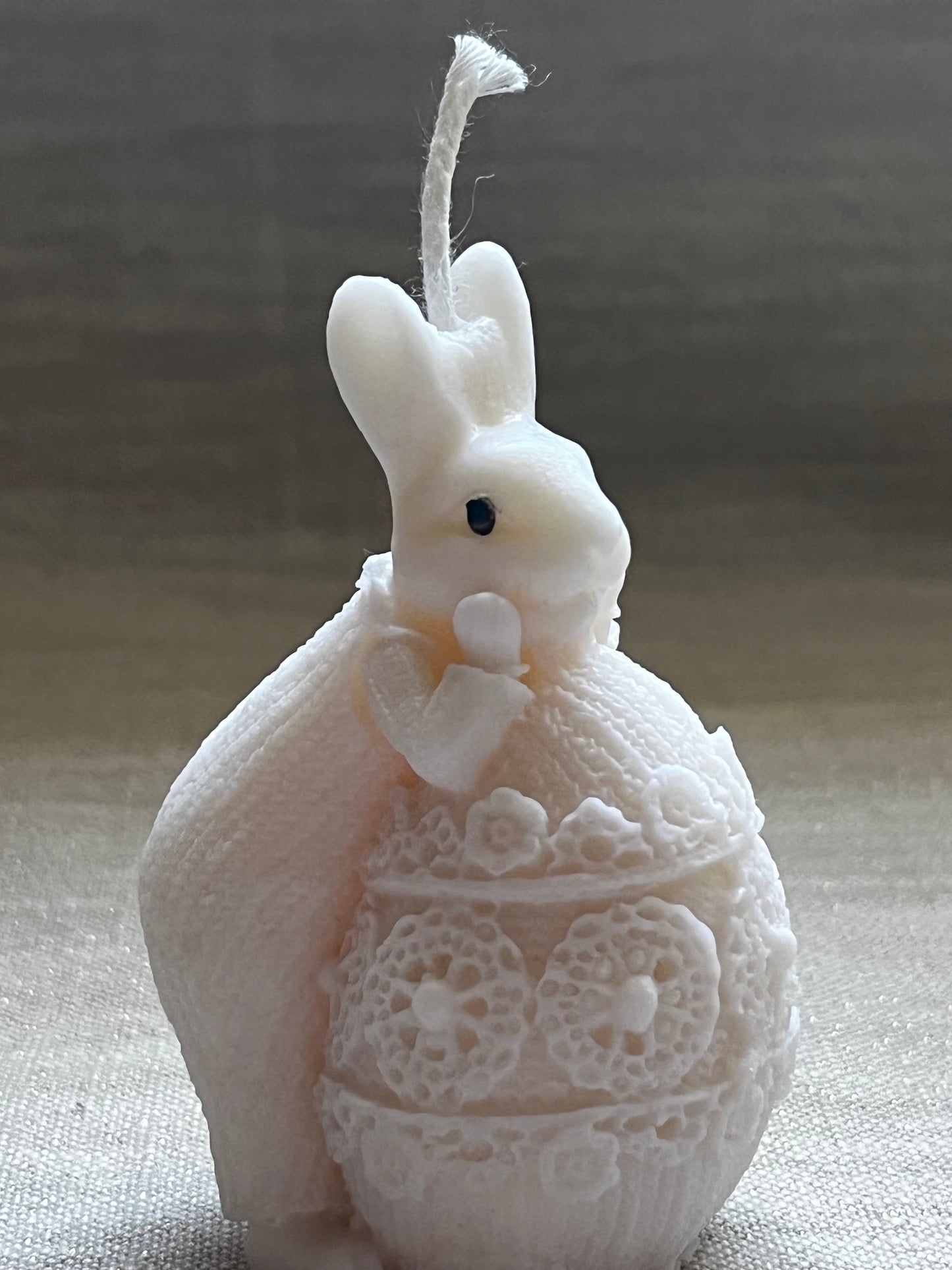 Bougie Lapin Parfum Fleur de Coton