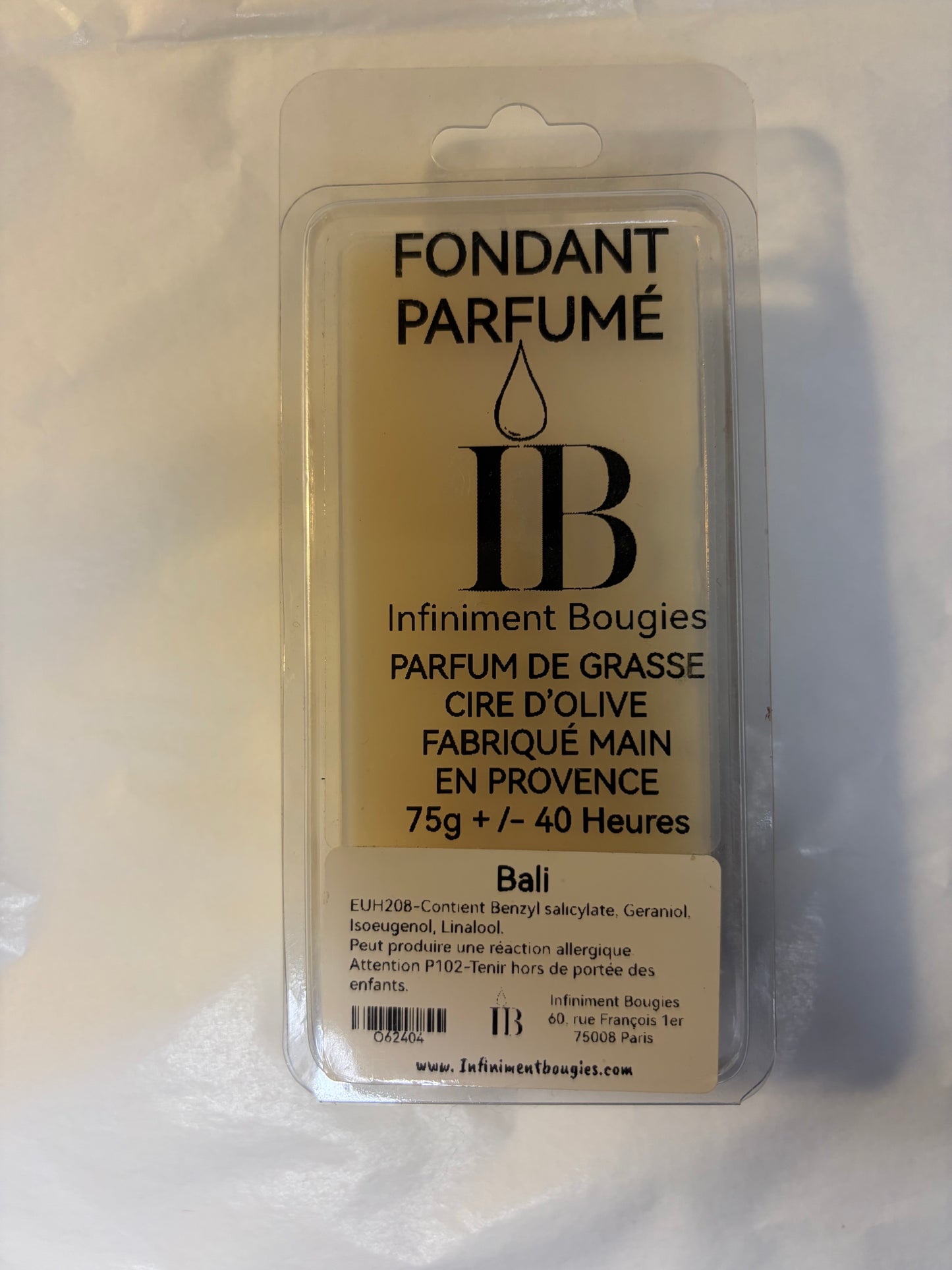 Fondant Parfumé Bali
