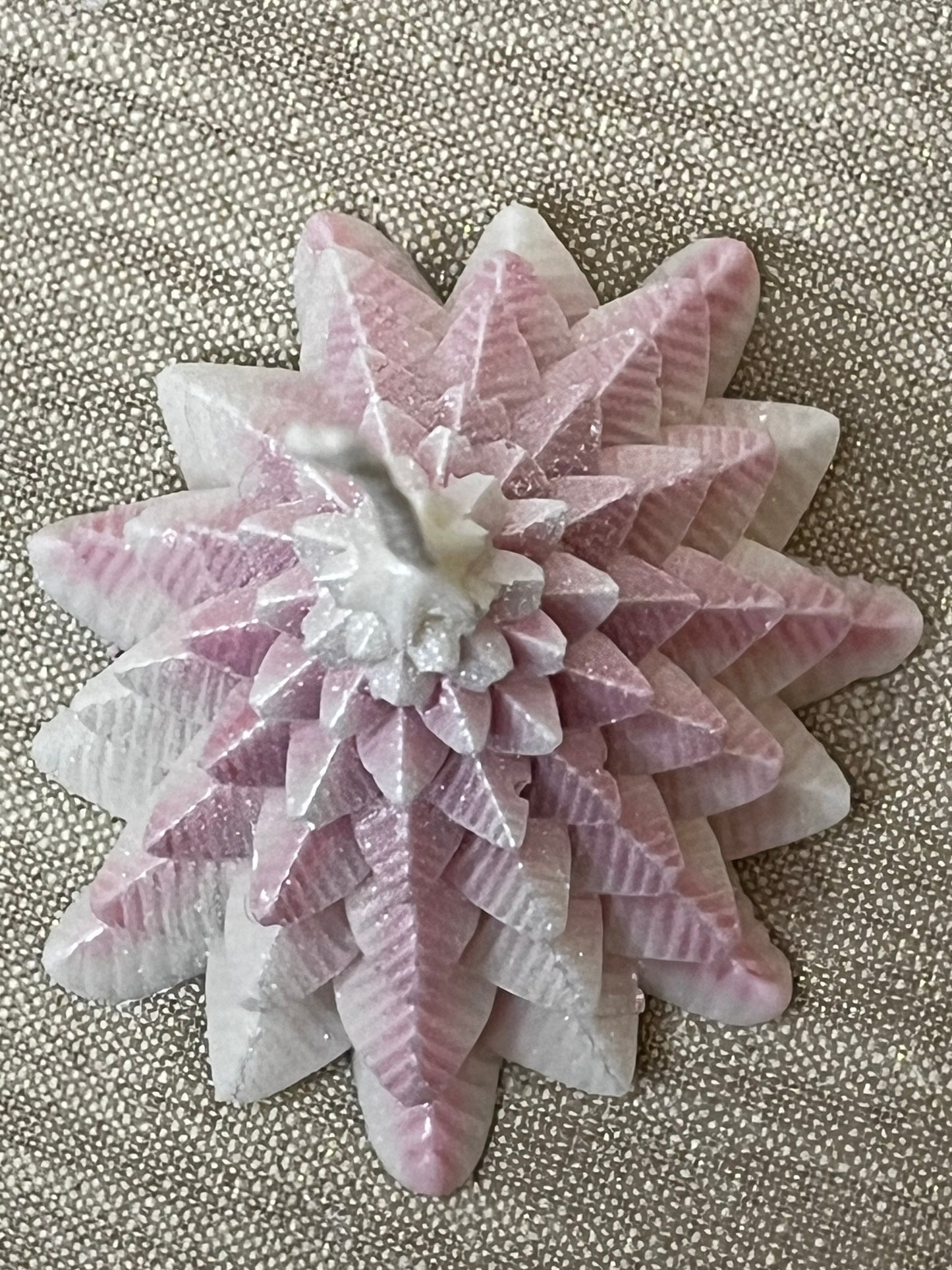 Bougie Sapin de Noël Rayé Parfum Forêt