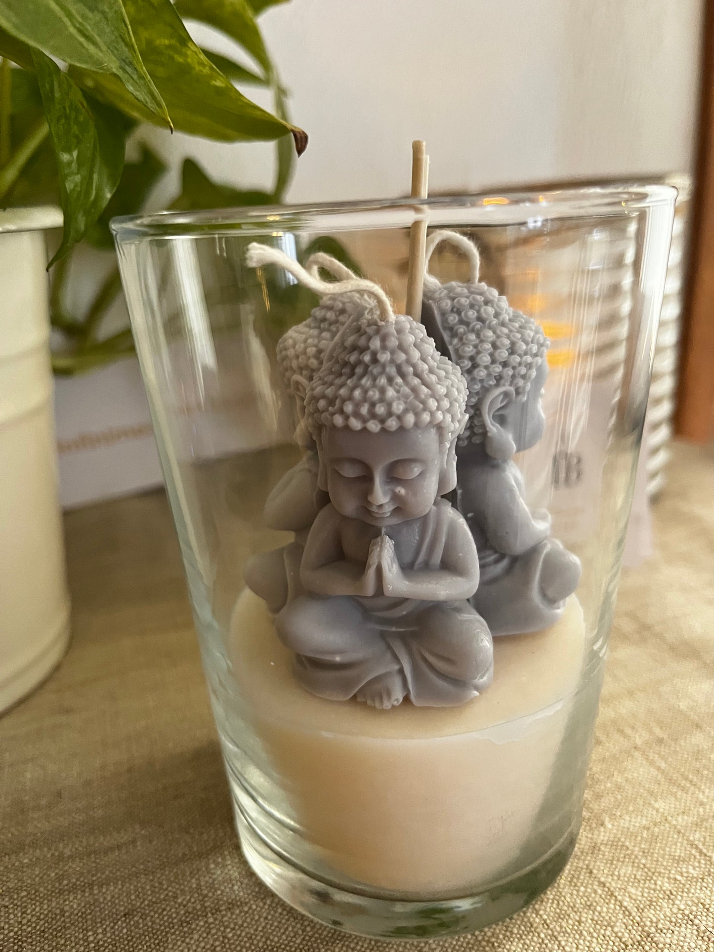 Pot 3 Bouddhas Parfum Jasmin