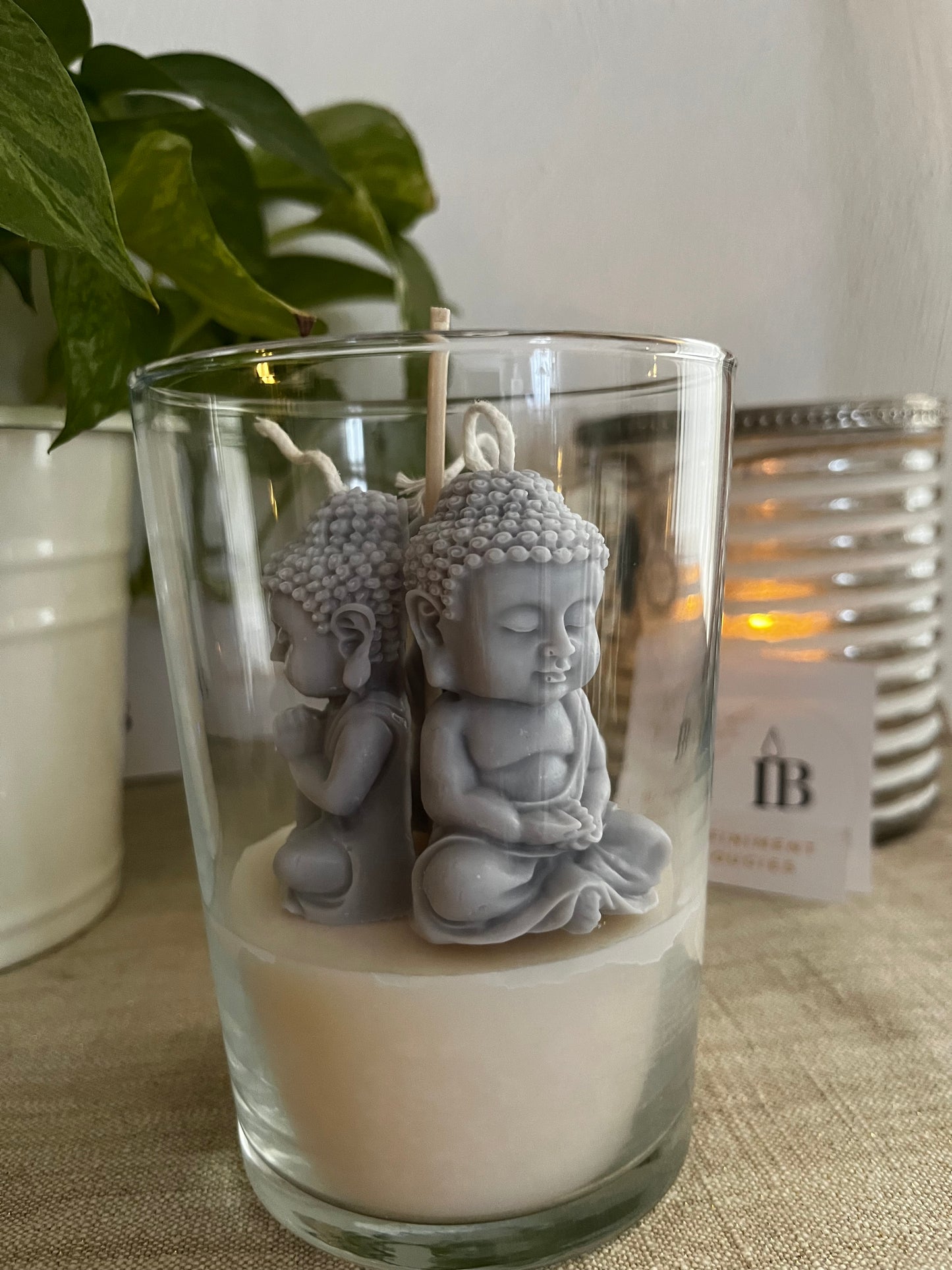 Pot 3 Bouddhas Parfum Jasmin