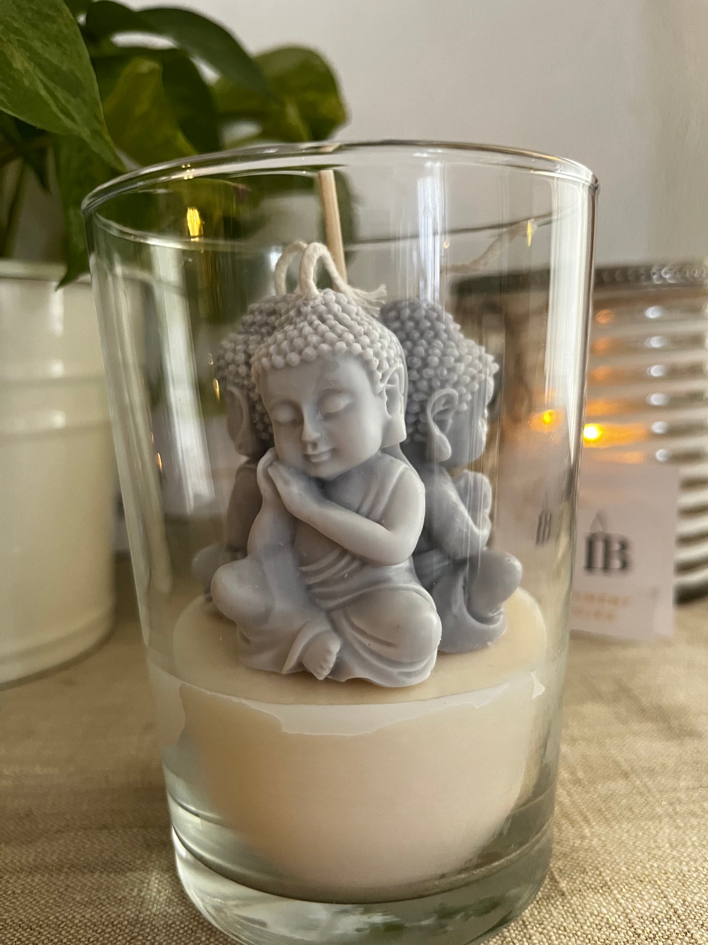 Pot 3 Bouddhas Parfum Jasmin
