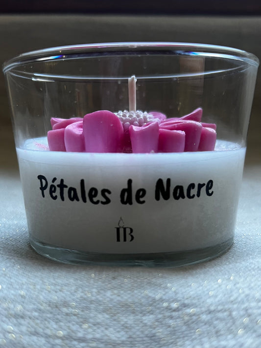 Pot Pétales de Nacre Parfum Rose Passion