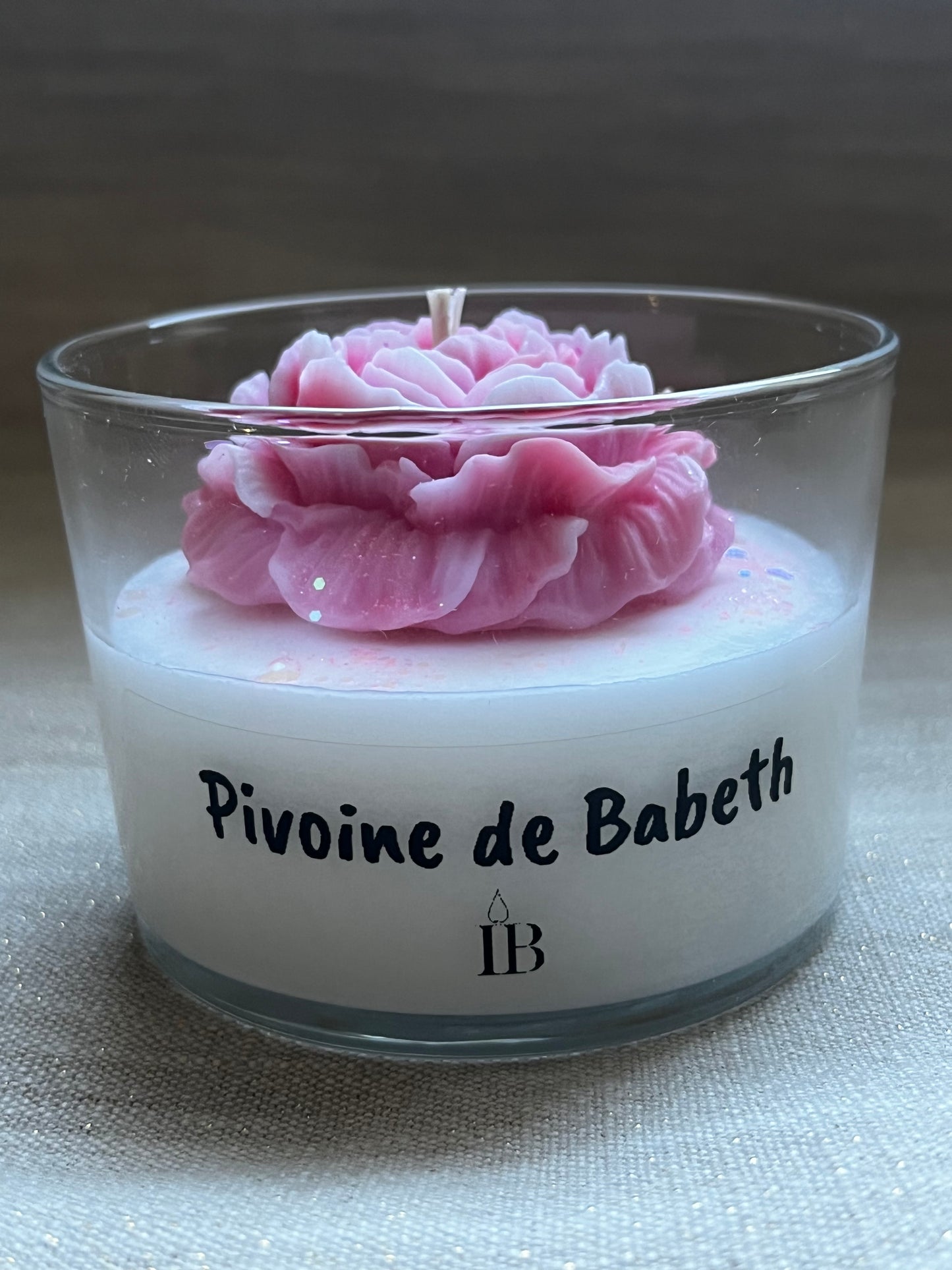 Pot Fleuri Parfum Rose Passion