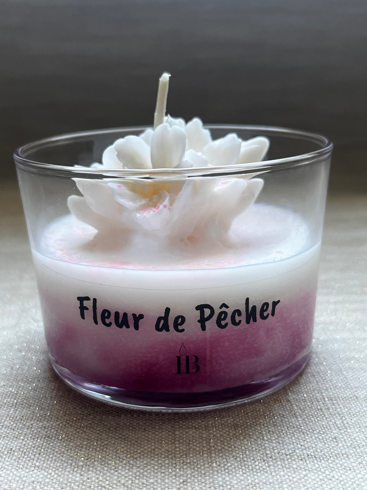 Pot Fleuri Parfum Rose Passion