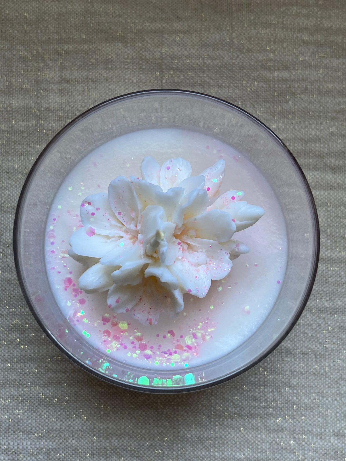 Pot Personnalisable Fleuri Parfum Rose Passion
