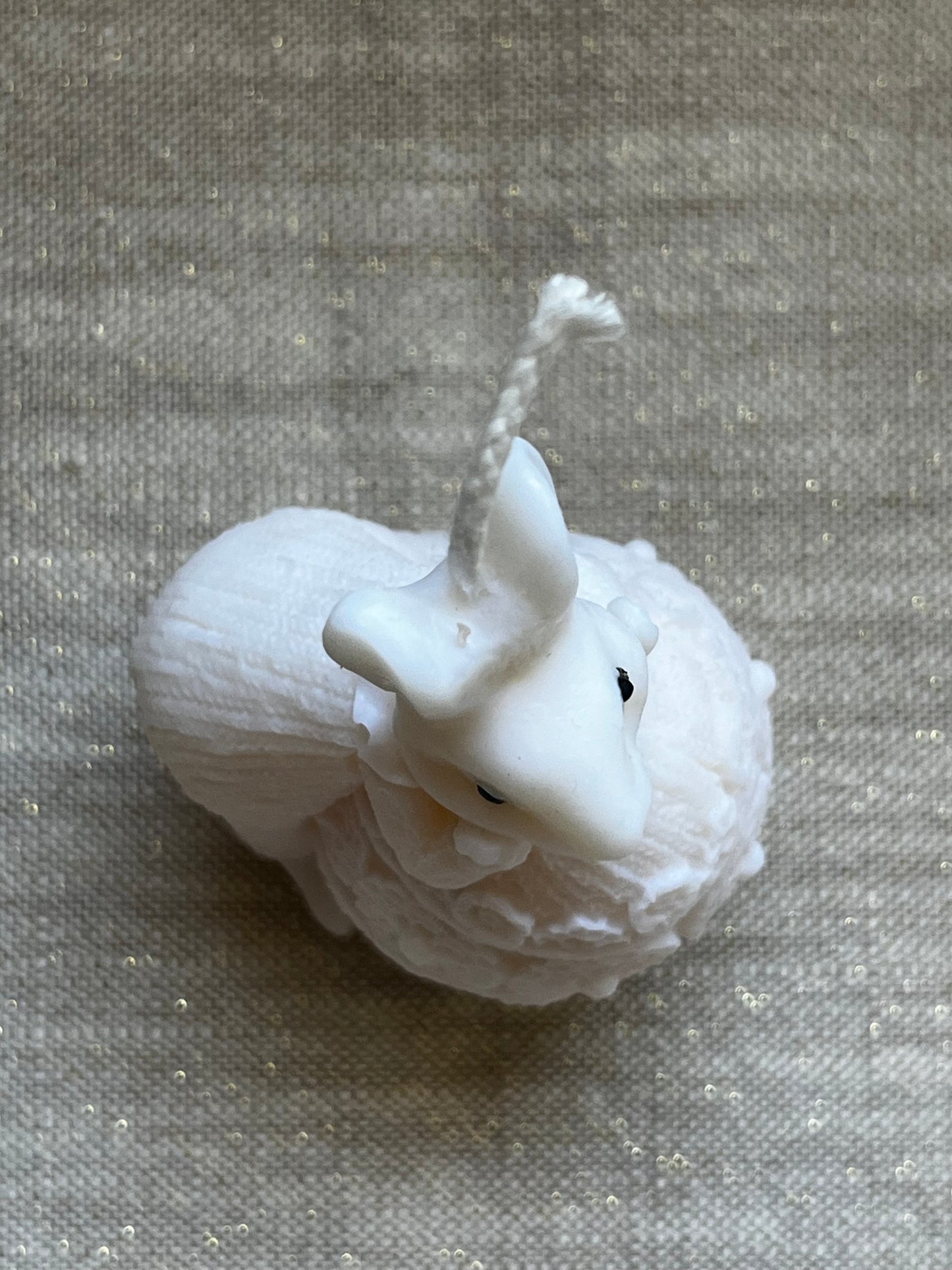 Bougie Lapin Parfum Fleur de Coton
