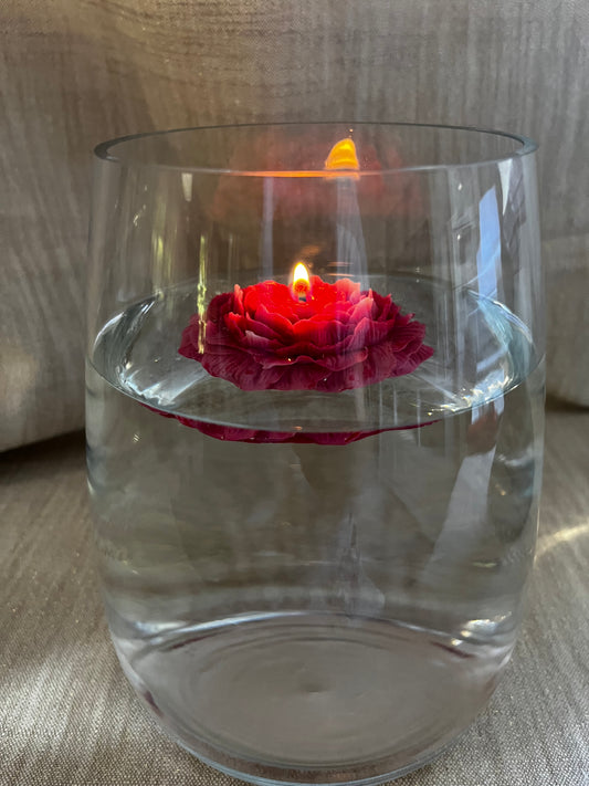 Bougie Flottante Pivoine Babeth Sans Parfums