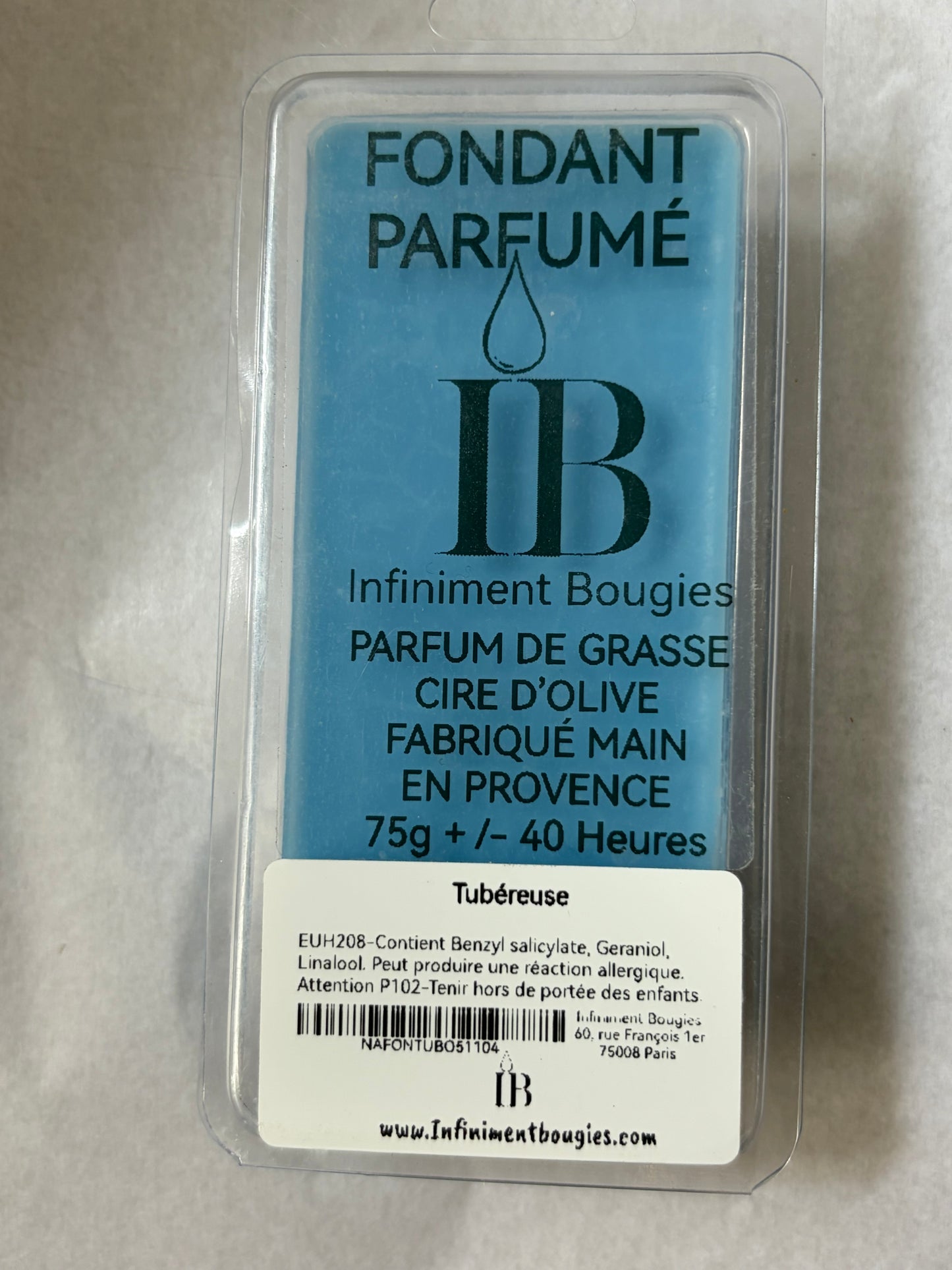 Fondant Parfumé Tubéreuse