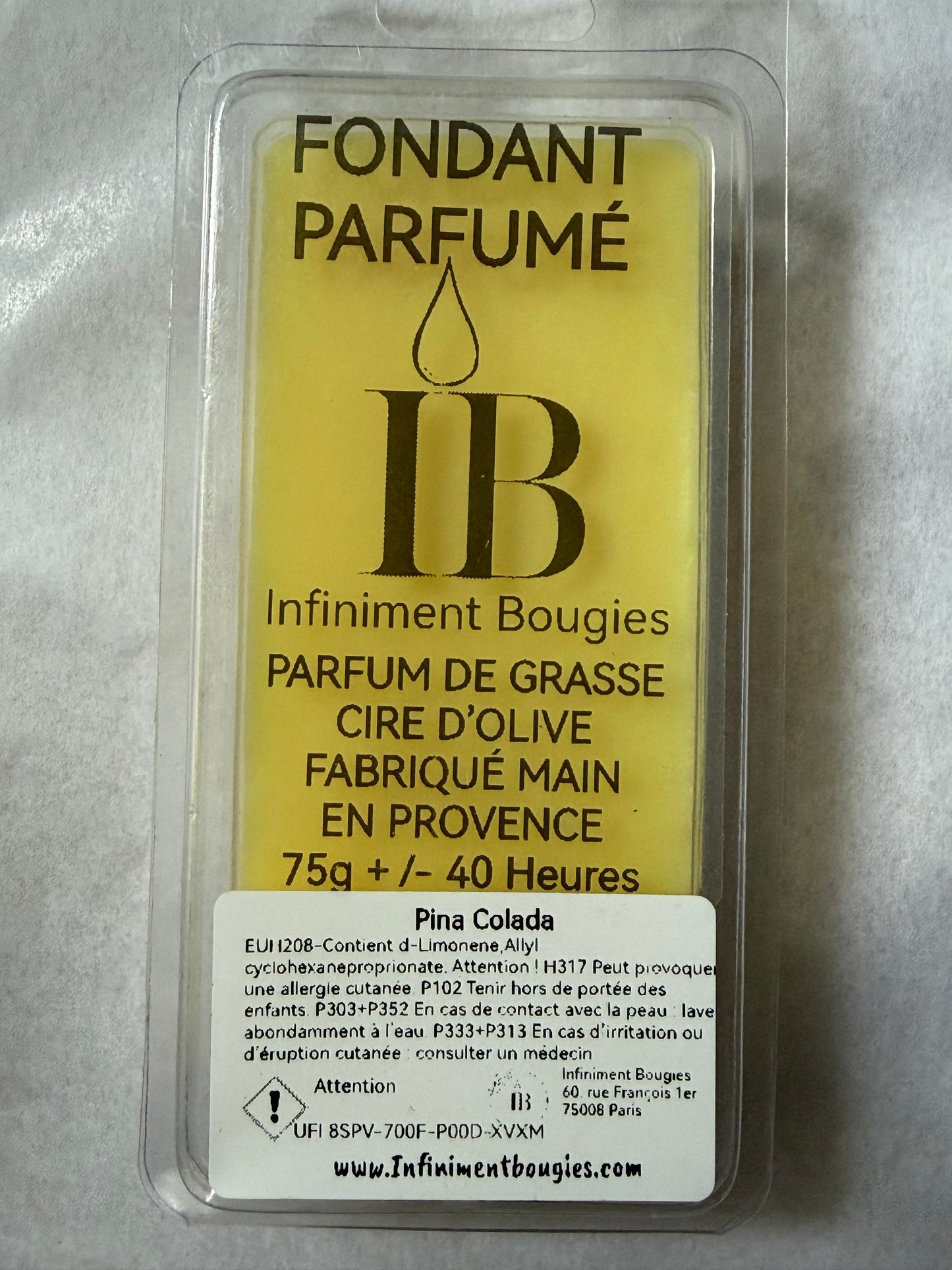 Fondant Parfumé Pina Colada
