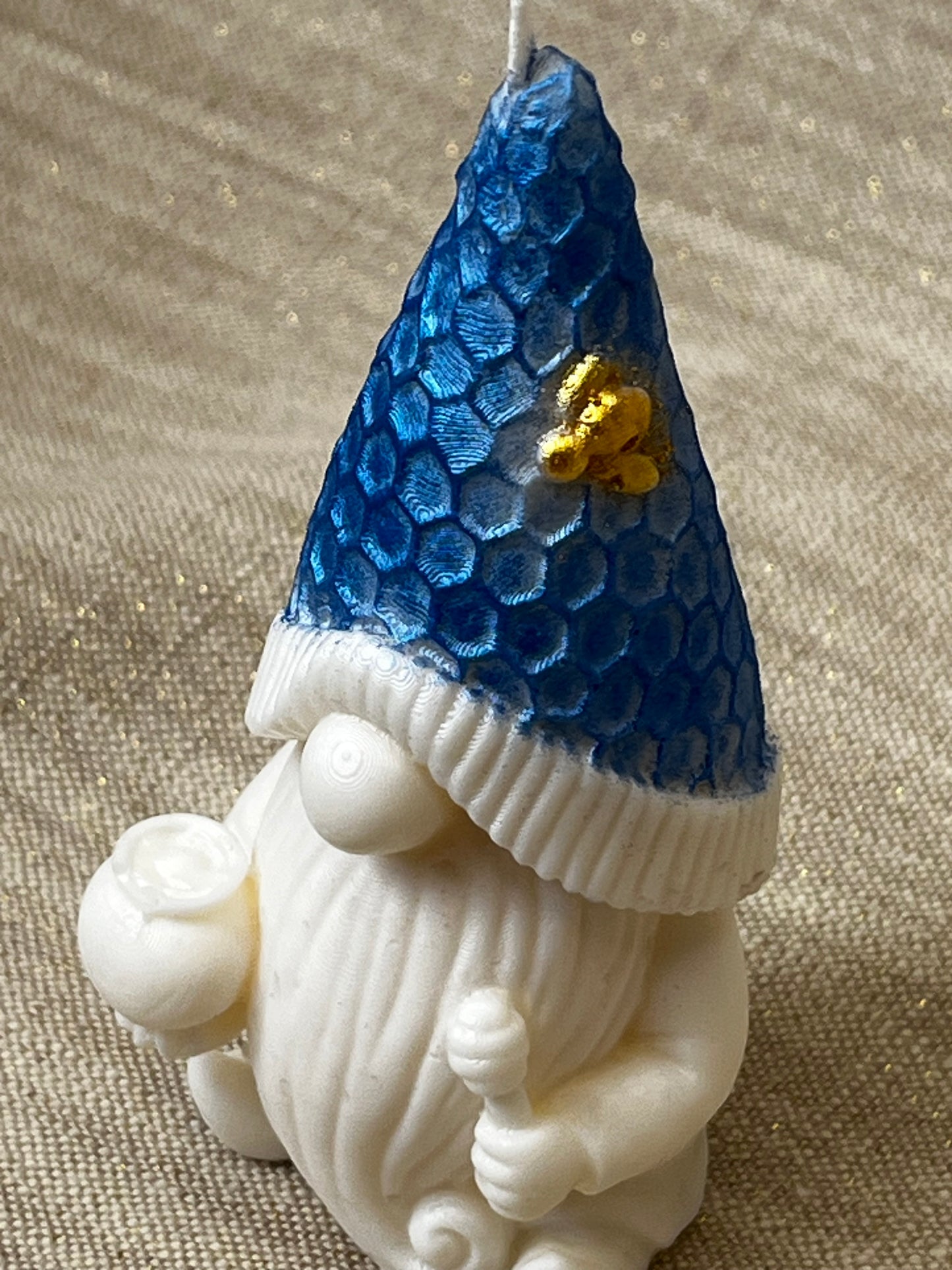 Bougie Gnome Apiculteur Parfum Forêt