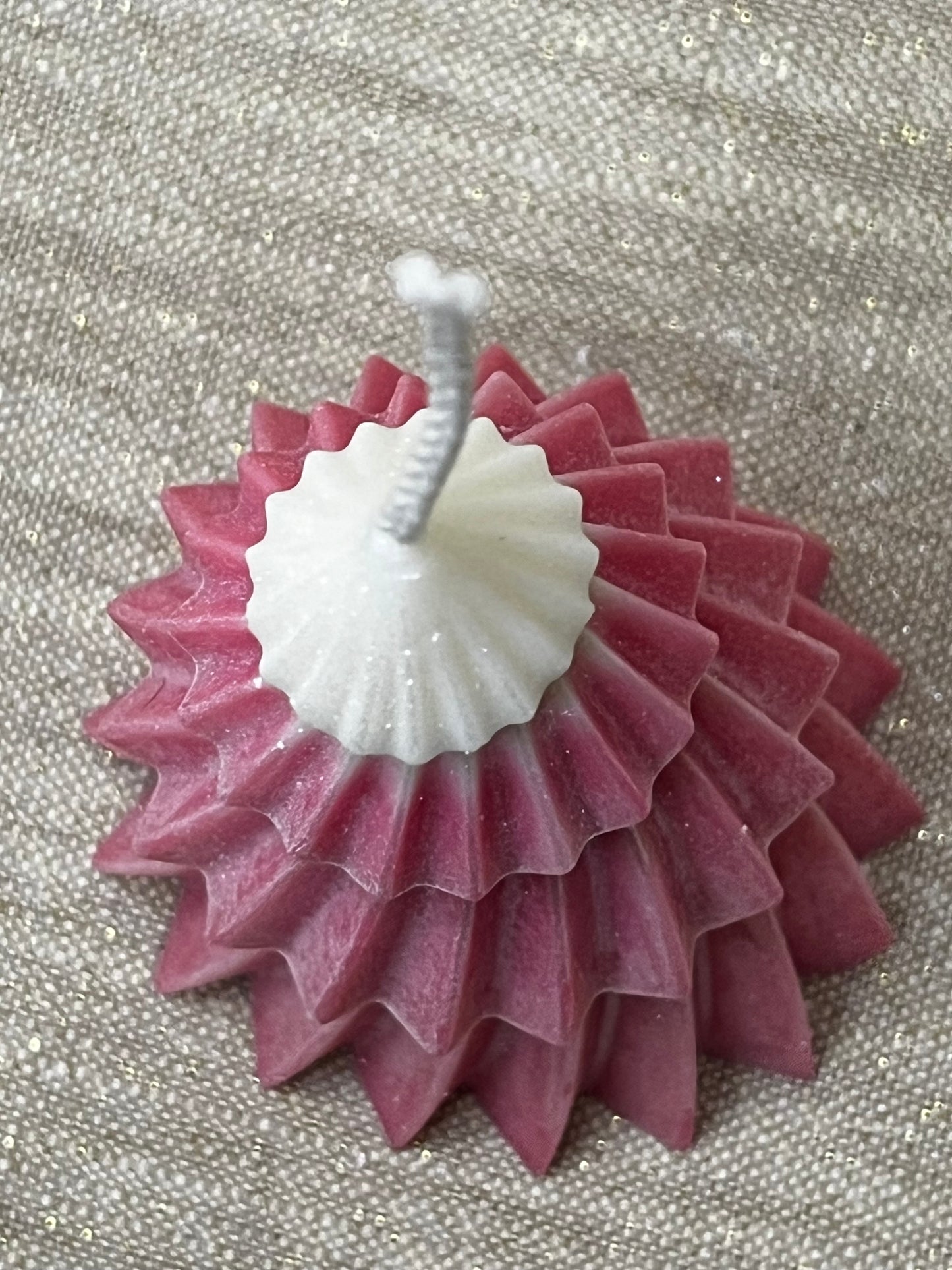 Bougie Sapin de Noël Torsadé Parfum Forêt